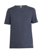 Massimo Alba Watercolour-effect Cotton T-shirt