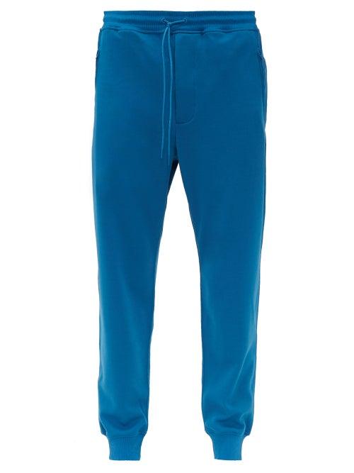 Matchesfashion.com Y-3 - Classic Jersey Track Pants - Mens - Blue