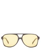 Céline Eyewear Navigator Acetate Sunglasses