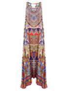 Camilla Dream Weavers-print Silk Crepe De Chine Dress