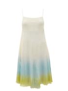 Matchesfashion.com Jacquemus - Helado Ombr Cotton-blend Dress - Womens - Blue Multi