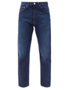 Matchesfashion.com Totme - Original Twisted-seam Straight-leg Jeans - Womens - Denim