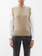 Extreme Cashmere - Layer Cashmere Sweater Vest - Womens - Light Brown