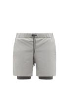 Matchesfashion.com Jacques - Compression Lined Shorts - Mens - Grey Multi