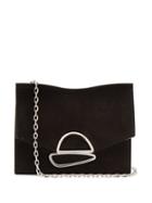 Matchesfashion.com Proenza Schouler - Curl Small Suede Clutch - Womens - Black