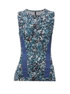 Matchesfashion.com Adidas By Stella Mccartney - Alphaskin 360 Camo Print Tank Top - Womens - Grey