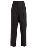 Isabel Marant Meddy Prince Of Wales-checked Wool Trousers