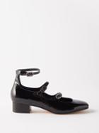 Le Monde Beryl - Alexia 35 Patent-leather Mary Jane Shoes - Womens - Black