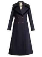 Gucci Double-breasted Peak-lapel Wool Coat