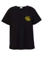 Matchesfashion.com Rhude - Rasor Road Printed Cotton Jersey T Shirt - Mens - Black