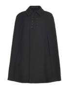 Saint Laurent Double-breasted Wool Cape
