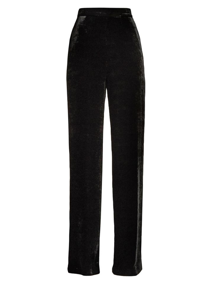 Etro Palazzo High-rise Velvet Trousers