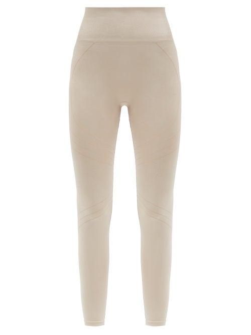 Matchesfashion.com Prism - Lucid High-rise Stretch-jersey Leggings - Womens - Beige