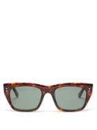 Matchesfashion.com Celine Eyewear - Square Tortoiseshell-acetate Sunglasses - Mens - Tortoiseshell
