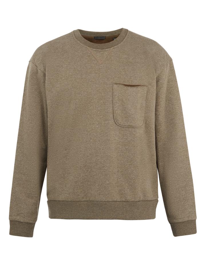 Atm Patch-pocket Cotton-blend Sweatshirt