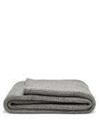Matchesfashion.com Frette - Blow Sweater Knit Cashmere Throw - Grey