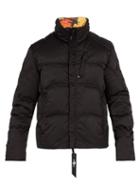 Matchesfashion.com Kru - Stratos Reversible Camouflage Print Padded Jacket - Mens - Black Multi