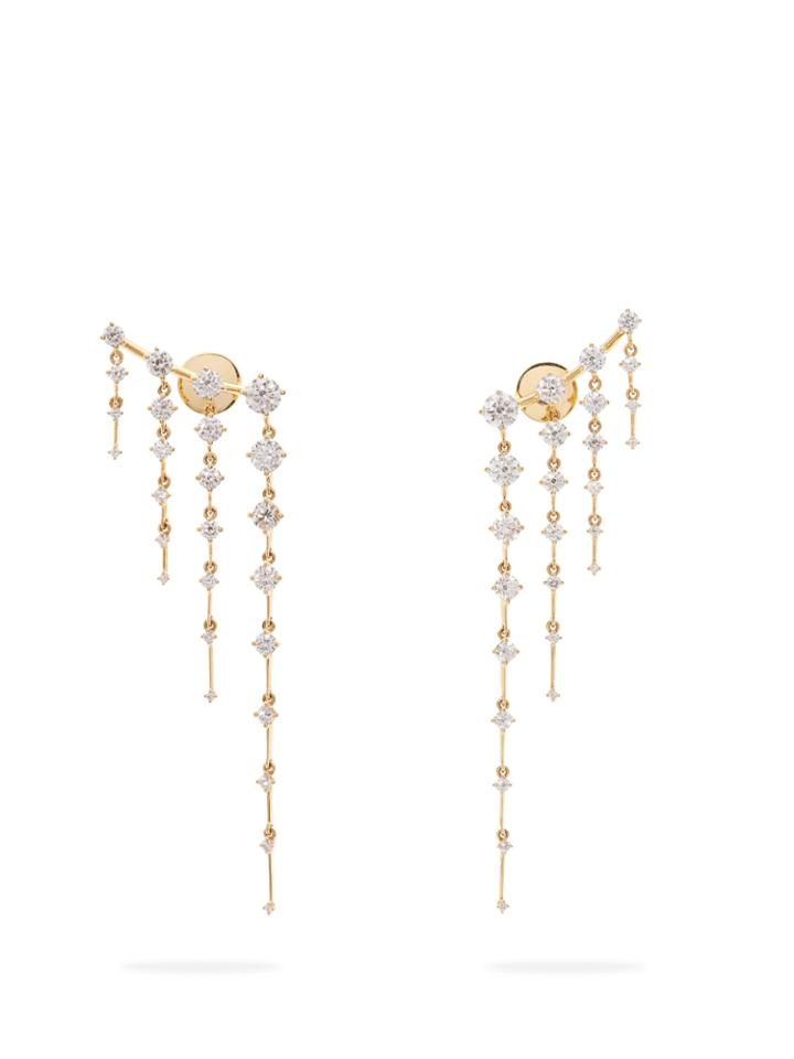 Fernando Jorge Multi Sequence 18kt Gold & Diamond Earrings