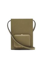 Matchesfashion.com Lutz Morris - Parker Grained-leather Cross-body Bag - Womens - Khaki