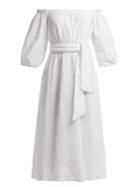 Gabriela Hearst Riley Aloe Vera-infused Linen Dress