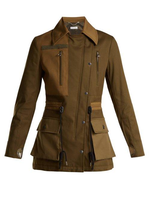 Matchesfashion.com Altuzarra - Chet Quilted Cotton Coat - Womens - Dark Green
