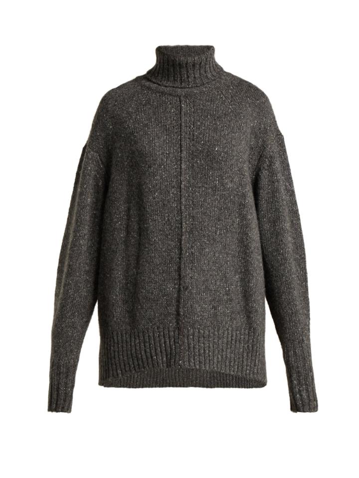 Isabel Marant Harriett Oversized Roll-neck Cashmere Sweater