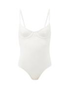 Matchesfashion.com Sir - Louis Underwired Swimsuit - Womens - Ivory