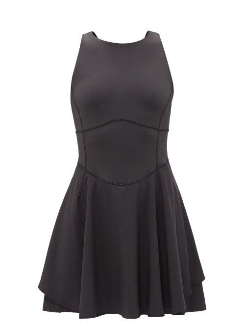 Lululemon - Court Crush Jersey Tennis Dress - Womens - Black
