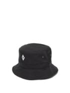 Matchesfashion.com Marcelo Burlon - Logo-embroidered Bucket Hat - Mens - Black