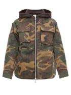 Matchesfashion.com Rhude - Camouflage Print Hooded Jacket - Mens - Green Multi