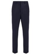Matchesfashion.com Ami - Tapered Wool Trousers - Mens - Navy