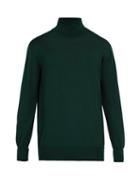 Matchesfashion.com Thom Sweeney - Wool Roll Neck Sweater - Mens - Green
