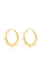 Theodora Warre Pearl And Gold-plated Earrings