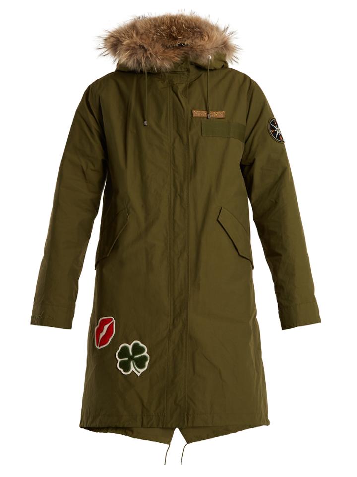 Yves Salomon Army Fur-lined Technical Parka