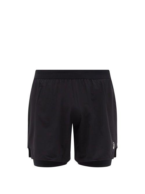 Matchesfashion.com Asics - Road 2-in-1 7 Running Shorts - Mens - Black