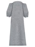 Lisa Marie Fernandez Rosie Off-the-shoulder Linen Dress