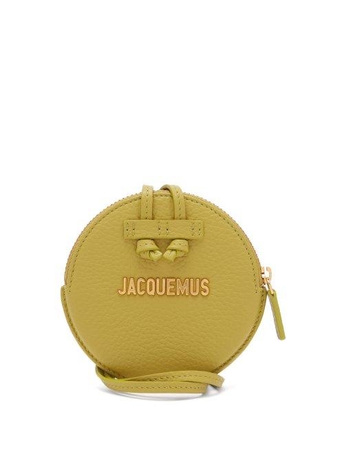 Matchesfashion.com Jacquemus - Le Pitchou Leather Coin Purse Necklace - Womens - Green