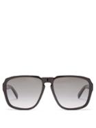 Matchesfashion.com Givenchy - Square Frame Acetate Sunglasses - Womens - Black