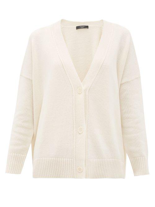 Matchesfashion.com Weekend Max Mara - Todi Cardigan - Womens - White