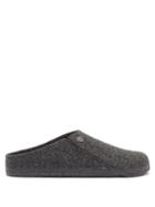 Matchesfashion.com Birkenstock - Zermatt Wool-felt Slip-on Shoes - Mens - Dark Grey