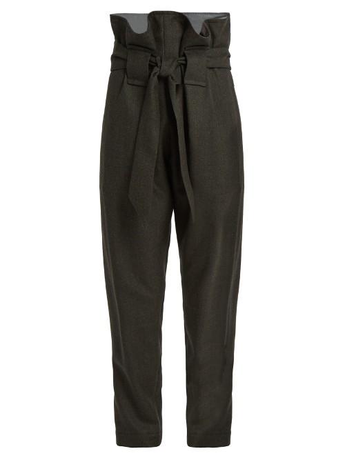 Vivienne Westwood Anglomania Kung Fu Slim-leg Wool Trousers
