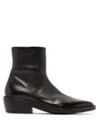 Matchesfashion.com Marsll - Coneros Cuban Heel Ankle Boots - Mens - Black