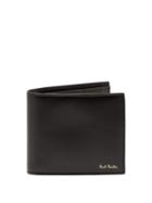 Matchesfashion.com Paul Smith - Internal Car Print Bi Fold Leather Wallet - Mens - Black