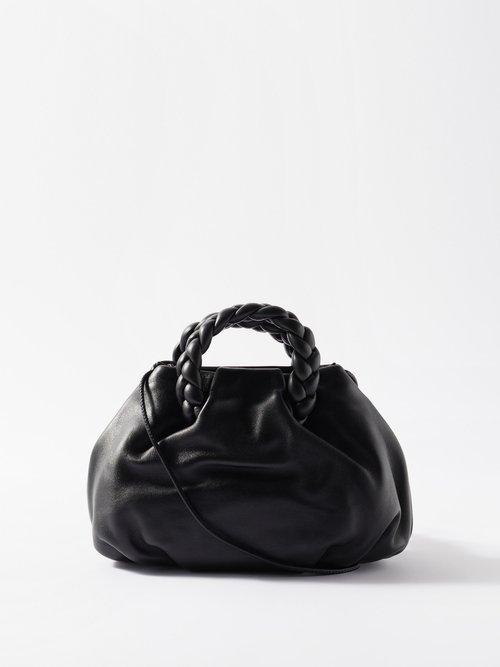 Hereu - Bombon Braided-handle Cross-body Bag - Womens - Black