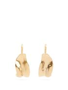 Matchesfashion.com Jil Sander - Fluid Drop Earrings - Womens - Gold
