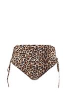 Matchesfashion.com Belize - Alice High-rise Leopard-print Bikini Briefs - Womens - Leopard