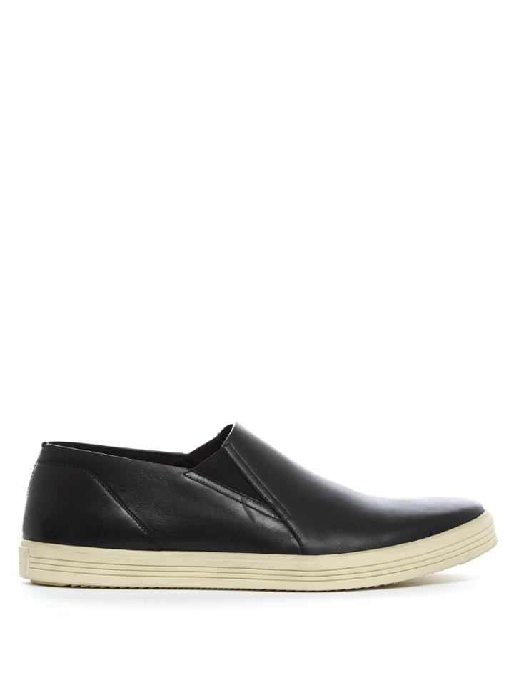 Rick Owens Slip-on Leather Trainers