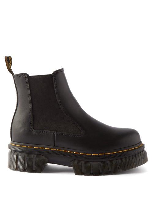 Dr. Martens - Audrick Leather Chelsea Boots - Womens - Black