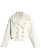 Lanvin Double-breasted Cotton-blend Gabardine Jacket