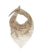 Matchesfashion.com Paco Rabanne - Pixel Chainmail Scarf - Womens - Gold